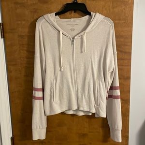 American Eagle Off-White Soft Jacket